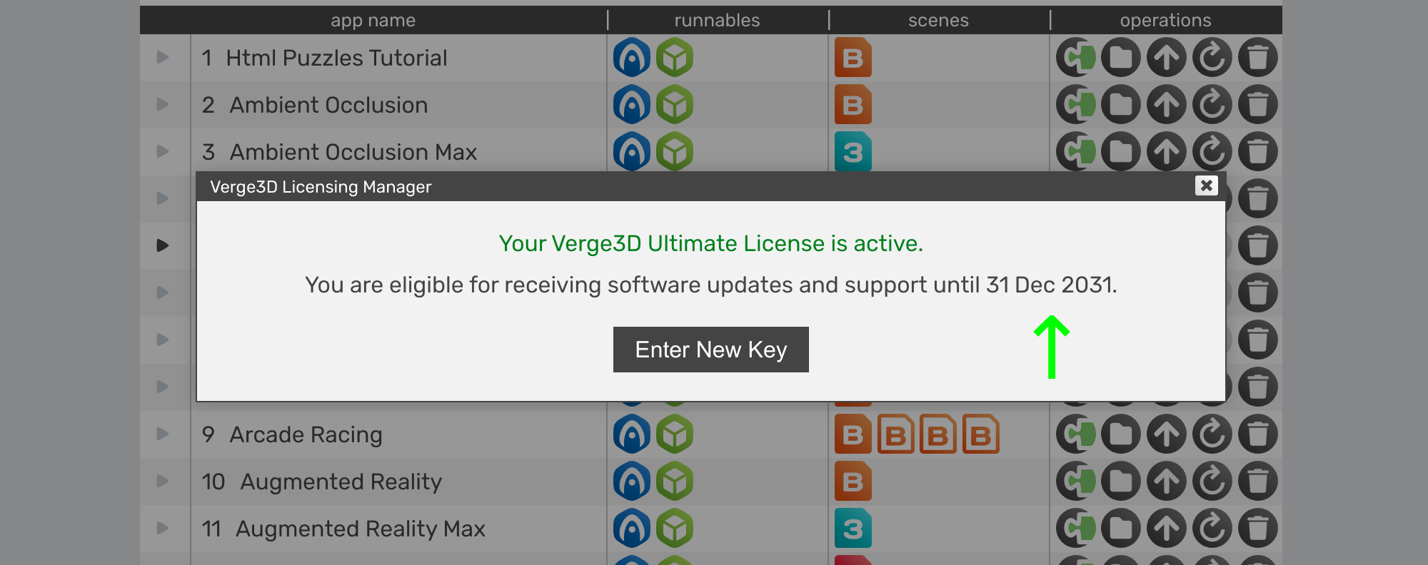 Verge3D active license