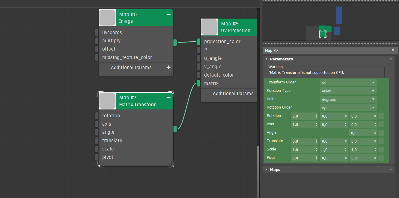 3ds Max Matrix Transform map