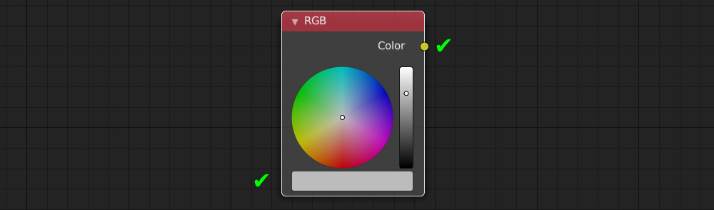 Blender RGB node