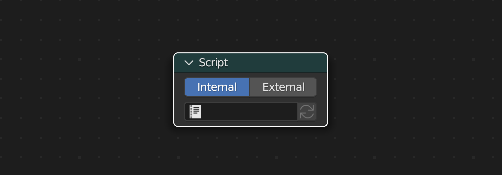 Blender Script shader node