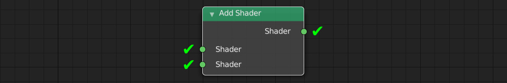 Blender Add Shader node