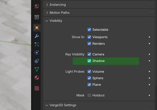 Shadow settings per object.webp