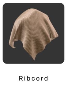 WebGL preview of ribcord material exported from 3ds Max to glTF/GLB