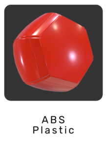 WebGL preview of ABS plastic material exported from 3ds Max to glTF/GLB