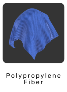 WebGL preview of polypropylene fiber material exported from 3ds Max to glTF/GLB