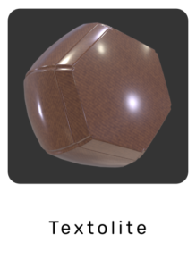 WebGL preview of textolite material exported from 3ds Max to glTF/GLB