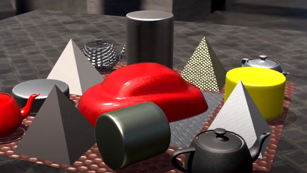 Verge3D machinery materials for 3ds Max and Maya